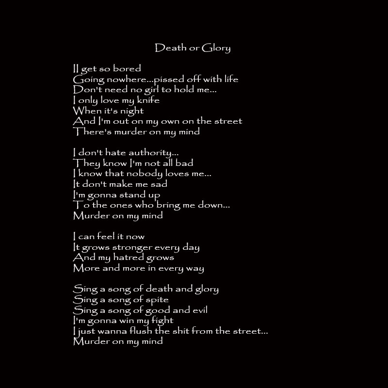Death Or Glory